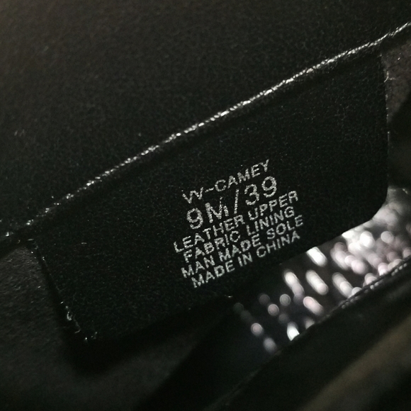 Vince Camuto Camey Peep Toe Boot Black Suede 9 - Picture 5 of 8